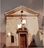La chiesa danneggiata